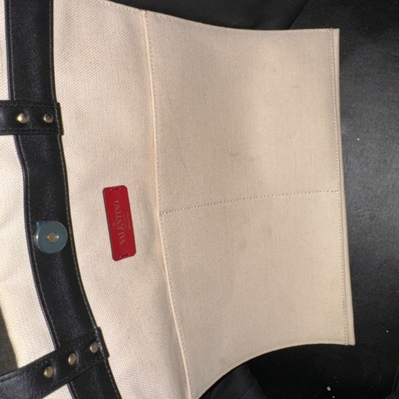 Valentino Canvas Tote. - Picture 11 of 12